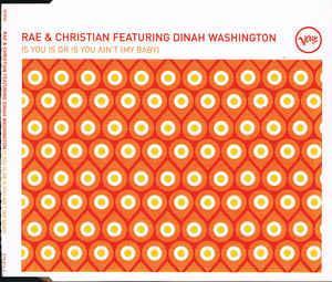 cd single - Rae &amp; Christian feat. Dinah Washington -..., Cd's en Dvd's, Cd Singles, Zo goed als nieuw, Verzenden