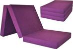 Kinder logeermatras - violet - camping matras - reismatra..., Ophalen of Verzenden, Nieuw