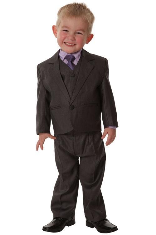 Luxe babykostuum donkergrijs -92 NIEUW, Kinderen en Baby's, Kinderkleding | Maat 92, Jongen, Nieuw, Ophalen of Verzenden