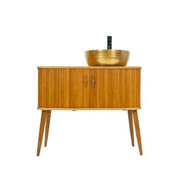 Badkamermeubel | Vintage | Tambour | Eiken |  3769 beschikbaar voor biedingen