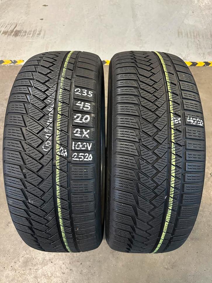 235/45/20 100V CONTINENTAL WINTER SUV D20 6,2MM PROFIEL, Auto-onderdelen, Banden en Velgen, 20 inch, Erkend duurzaam, Winterbanden