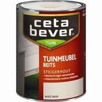 - CetaBever Tuinmeubelbeits whitewash 750ml, Doe-het-zelf en Verbouw, Verf, Beits en Lak, Ophalen of Verzenden, Nieuw, Wit