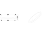 LED Plafondlamp - Plafondverlichting - Trion Urea - 18W -, Huis en Inrichting, Lampen | Plafondlampen, Ophalen of Verzenden, Nieuw