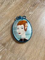 Portret van de juf - Zacht porcelein - Rubin Antonietta -, Antiek en Kunst, Curiosa en Brocante