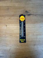 SHELL MOTOR OIL reclame thermometer Shell - Emaille bord (1)