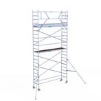 Rolsteiger Original 75x305 7,2m werkhoogte tegen de gevel, Doe-het-zelf en Verbouw, Steigers, Verzenden, Nieuw, Rolsteiger of Kamersteiger