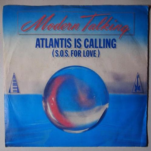 Modern Talking - Atlantis is calling (S.O.S. for love) -..., Cd's en Dvd's, Vinyl Singles, Single, Gebruikt, 7 inch, Pop