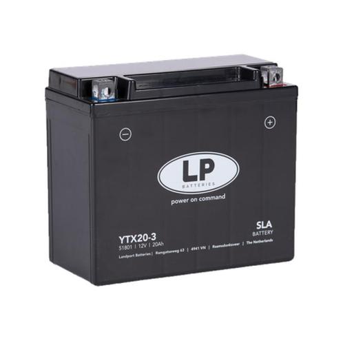 LP SLA YTX20-3 motor accu 12 volt 18 ah (51801 - MS LTX20-3), Motoren, Onderdelen | Overige, Nieuw, Ophalen of Verzenden