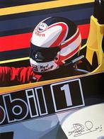 Williams - Monaco Grand Prix - Nigel Mansell - 1985 - Print, Nieuw