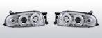 Koplampen Angel Eyes | Ford Fiesta MK4 1995-1999 | chroom, Auto-onderdelen, Verlichting, Verzenden, Nieuw, Ford