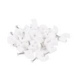 Benson Snoerclips - Kabelbeheer - 6 mm - 25 stuks - Wit, Doe-het-zelf en Verbouw, IJzerwaren en Bevestigingsmiddelen, Ophalen of Verzenden