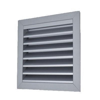 Lamellenrooster aluminium 390x390mm - inbouw, Doe-het-zelf en Verbouw, Ventilatie en Afzuiging, Nieuw, Verzenden