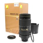 Nikon AF-S 80-400mm f/4.5-5.6G ED VR IF + HB-69 zonnekap |, Nieuw