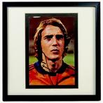 Gesigneerde foto van Johan Neeskens in Oranje, Verzenden, Nieuw