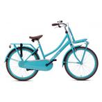 Nogan Cargo Transportfiets 24 inch Meisjesfiets Aqua Blauw, 24 inch, Nieuw, Ophalen of Verzenden, Handrem