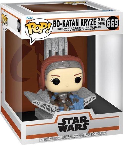 Funko Pop #669 Pop Star Wars: Bo-Katan with Throne -, Kinderen en Baby's, Speelgoed | Overig, Verzenden