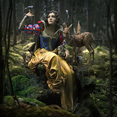 Disney Deluxe Art Scale Statue 1/10 Snow White 28 cm, Verzamelen, Disney, Nieuw, Ophalen of Verzenden