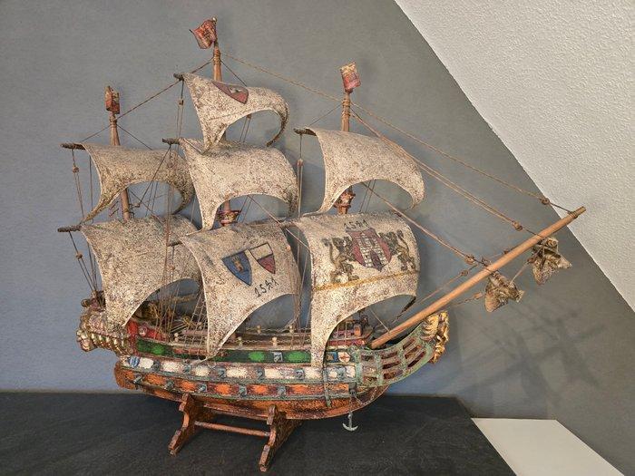 1:50 - Scheepsbouwers scheepsmodel - Vintage Sailingship, Hobby en Vrije tijd, Modelauto's | 1:5 tot 1:12