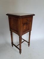 Nachtkastje - Hout, Marmer - Klepkastje