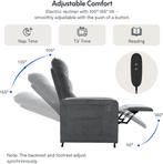 Fauteuil met armleuning - Relaxfauteuil - Relaxstoel - Elekt, Huis en Inrichting, Fauteuils, Verzenden, Zo goed als nieuw