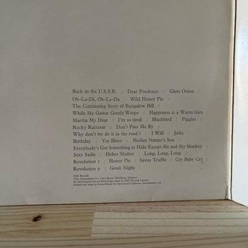 Beatles - The Beatles - SUPER RARE! - 2 x LP Album beschikbaar voor biedingen