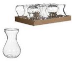 Glas Vaas Hyacinth Ø9,3x14 cm per stuk, Ophalen of Verzenden, Nieuw