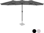 2dekans | VONROC Premium Parasol Iseo - 460x270cm – Dubbele, Doe-het-zelf en Verbouw, Gereedschap | Overige machines, Ophalen of Verzenden