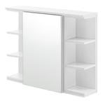 Badkamerkast met spiegel spiegelkast 64x80x20 cm wit, Huis en Inrichting, Verzenden, Nieuw