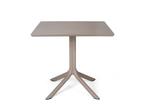 Nardi tuintafel Clip 80 glasvezel - Tortora, Tuin en Terras, Tuintafels, Ophalen of Verzenden, Nieuw
