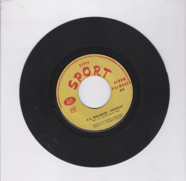 Pelgrims En Vrolijke Supporters – F.C. Malinois-Vooruit / Ma, Cd's en Dvd's, Vinyl Singles, Ophalen of Verzenden