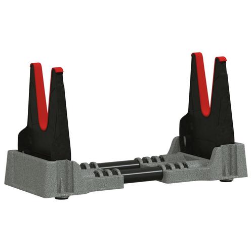 vidaXL Schietsteun Grijs 46 x 14 x 19.5 cm Kunststof, Sport en Fitness, Schietsport-accessoires, Nieuw, Verzenden