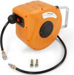 TIMBERTECH® Persluchtslanghaspel, automatische haspel, 10 m,, Verzenden, Zo goed als nieuw