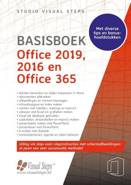 Basisboek Office 2019 2016 en Office 365 9789059055155, Boeken, Studieboeken en Cursussen, Zo goed als nieuw, Verzenden