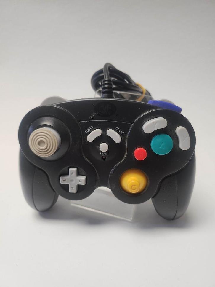 Zwarte Controller Nintendo Gamecube, Spelcomputers en Games, Games | Nintendo GameCube, Ophalen of Verzenden