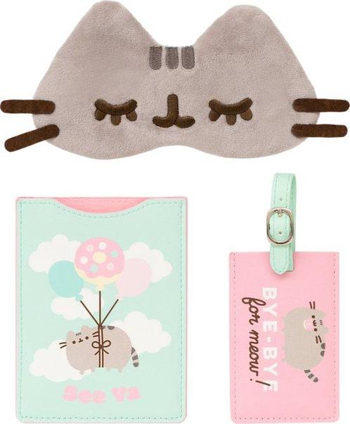 Pusheen Reisset Foodie Junior Groen/roze 3-delig, Sieraden, Tassen en Uiterlijk, Overige Accessoires, Verzenden