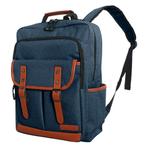 ZILOU Laptop Rugzak - 28L - 15.6 - Met regenhoes - Blauw, Sieraden, Tassen en Uiterlijk, Tassen | Rugtassen, Overige merken, 40 cm of meer