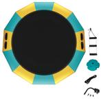 457cm Opblaasbare Watertrampoline met 500W Elektrische Infla