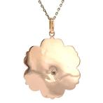 Tricolour vintage gouden Maria munt hanger 14 krt, Sieraden, Tassen en Uiterlijk, Kettinghangers, Ophalen of Verzenden, Nieuw