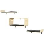 Kattenklimmuur 2 Bedden 1 Kattengrot Afneembare Hoezen 59cm, Dieren en Toebehoren, Katten-accessoires, Nieuw, Verzenden
