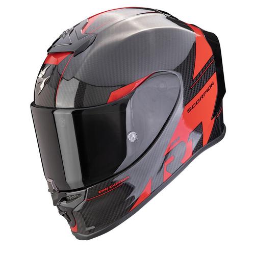 Scorpion EXO-R1 Evo Carbon Air Rally Zwart-Rood, Motoren, Kleding | Motorhelmen, Integraalhelm, Heren, XXL, Nieuw met kaartje
