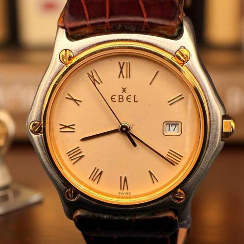 Ebel - Wave - 183909 - Heren - 1980-1989, Sieraden, Tassen en Uiterlijk, Horloges | Heren