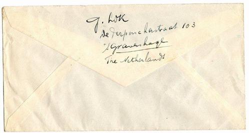 Nederland 1950 - Zomerzegels op FDC met stempel: S, Postzegels en Munten, Postzegels | Nederland