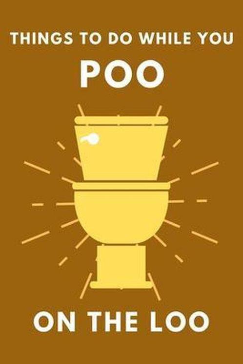 Things to Do While You Poo- Things To Do While You Poo On, Boeken, Overige Boeken, Zo goed als nieuw, Verzenden