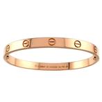 Cartier - Armband - Love rosegoud, Nieuw