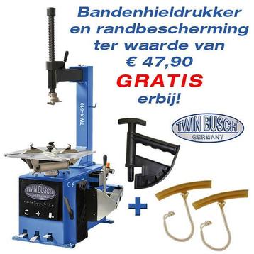 Banden demonteer machine wisselaar X610 230v 10-22 Twinbusch beschikbaar voor biedingen