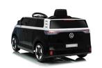 Kinderauto zwart, Volkswagen iD BUZZZ, 12V, RC, 1jr garantie, Kinderen en Baby's, Speelgoed | Speelgoedvoertuigen, Ophalen of Verzenden