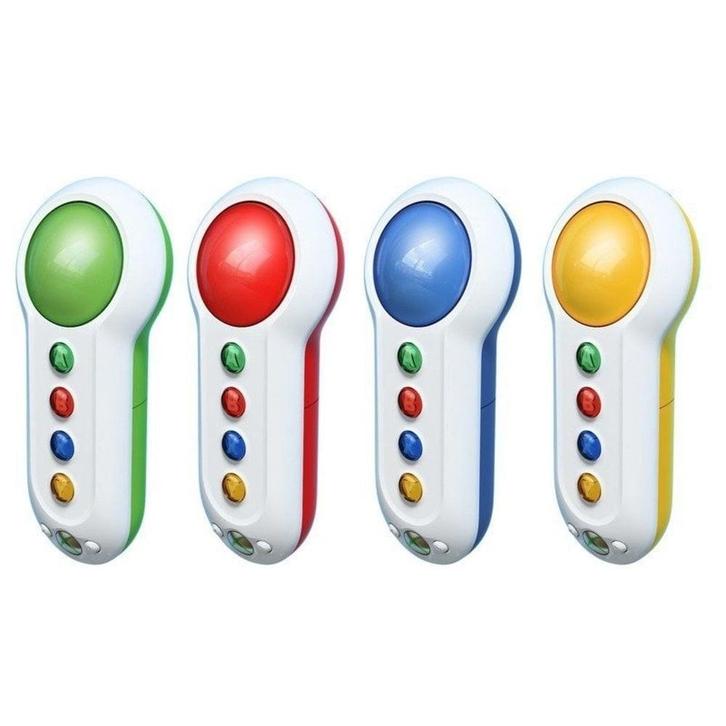 Microsoft Scene It Controllers + Receiver voor Xbox 360, Spelcomputers en Games, Spelcomputers | Xbox | Accessoires, Zo goed als nieuw