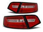 Carnamics Achterlichten | Audi A6 08-11 4-d | LED Bar rood /, Auto-onderdelen, Verlichting, Verzenden, Nieuw