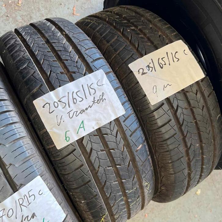 2 x Viking Trans Tech 205-65-15 C Zomerbanden 9mm, Auto-onderdelen, Banden en Velgen, 15 inch, Zomerbanden, 205 mm, Bestelwagen