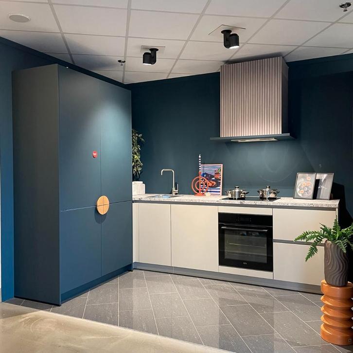 Keuken Mira Kiezelgrijs - Superkeukens, Huis en Inrichting, Keuken | Complete keukens, Grijs, Nieuw, Ophalen of Verzenden